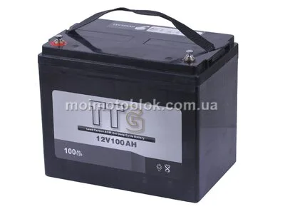 Тяговый аккумулятор TTG, 12V, 100AH