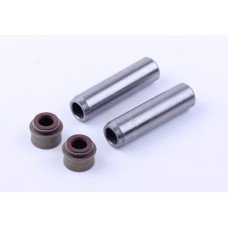 Направляющие клапанов с сальниками комплект на 2 клапана 178F 3.5 кВт