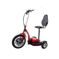 Электросамокат литий-ионный с сиденьем (сиденье - спинка) TTG SM T06-1 36V350W 12AH красный