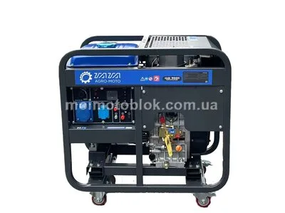 Генератор дизельный ТАТА JM10000E 7.5/7.8KW (однофазный, со свечой накала)