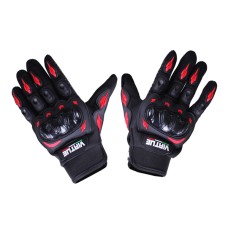 Моторукавички Virtue XL Black Red текстиль