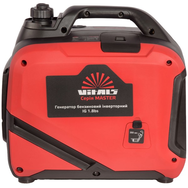 Генератор бензиновий інверторний Vitals Master IG 1.8bs