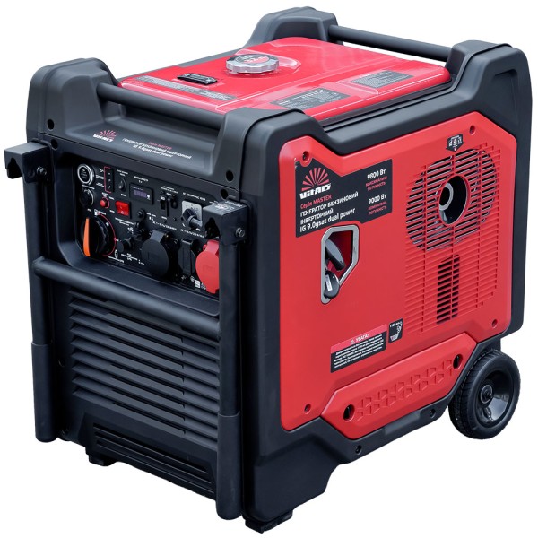 Генератор бензиновий інверторний Vitals Master IG 9.0gsat dual power