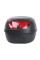Кофр (багажник) для мотоцикла задний TT AGRO MOTO YM-0807 (V-28L) 39.5×39.5×30 черный с красным