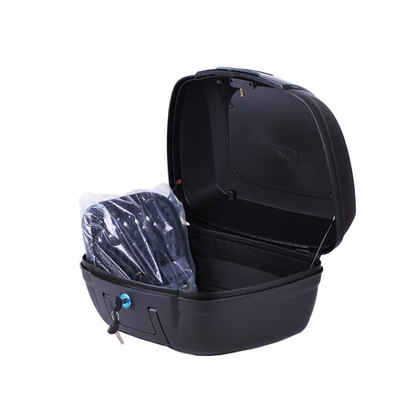 Кофр (багажник) для мотоцикла задний TT AGRO MOTO YM-0879 черный (V-40L) 50×43×32 черный