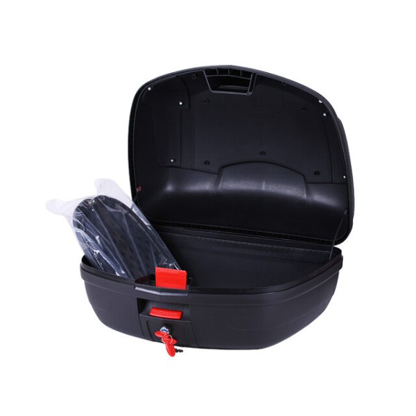 Кофр (багажник) для мотоцикла задний TT AGRO MOTO YM-0889 (V-46L) 56×43×33 черный