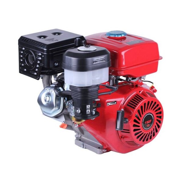 Двигатель бензиновый 190F TT AGRO MOTO (с выходом вала под шпонку, 25 мм) 15 л.с.