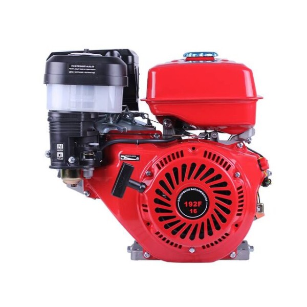 Двигатель бензиновый 192F TT AGRO MOTO (с выходом вала под шпонку, 25 мм) 16 л.с.