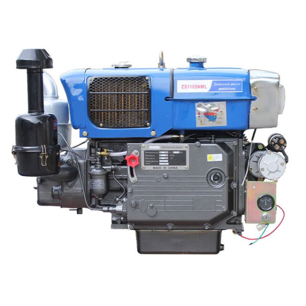 Двигатель ZS1105NML TT AGRO MOTO (18 л.с.) с электростартером