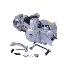 Двигатель бензиновый 125CC TT AGRO MOTO на мопеды Дельта/Альфа/Актив, механика, электростартер, без карбюратора (тип 2)