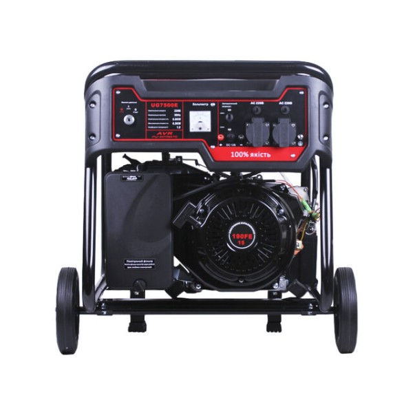 Генератор бензиновый UG7500 6.0/6.5KW TT AGRO MOTO з електростартером