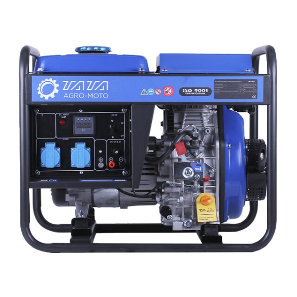 Генератор дизельный JM3500X 2.8/3.3KW 220V TT AGRO MOTO (однофазный)