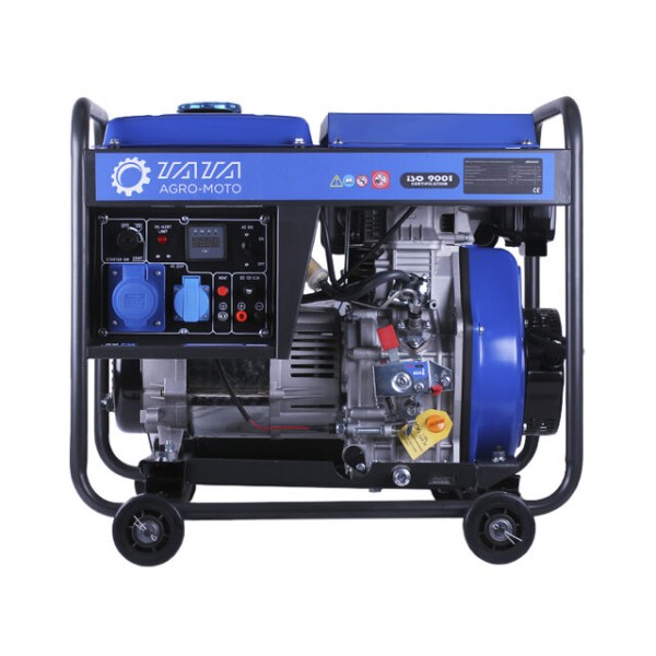 Генератор дизельный JM6500X(E) 4.5/5.0KW TT AGRO MOTO (однофазный, со свечой накала)