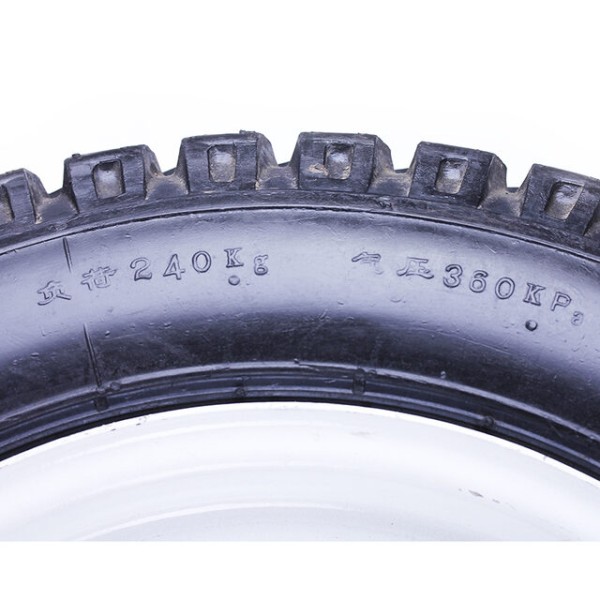 Колесо в сборе 4.00*12 (под 5 болтов, дорожная) TT AGRO MOTO на мототрактор