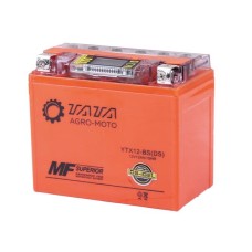 Аккумулятор гелевый TT AGRO MOTO YTX12-BS 12(10)АH, 150х87х130 мм, оранжевый, с дисплеем