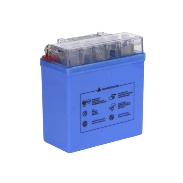 Аккумулятор гелевый TTG 12N5L-BS 5АH 119х60х129 мм синий, с индикатором, Active