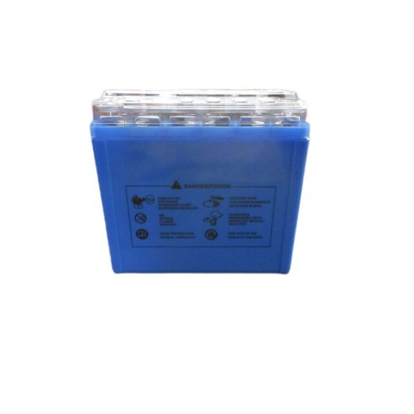 Аккумулятор гелевый TTG YTX5L-BS 5АH 113×70×106 мм синий, с дисплеем