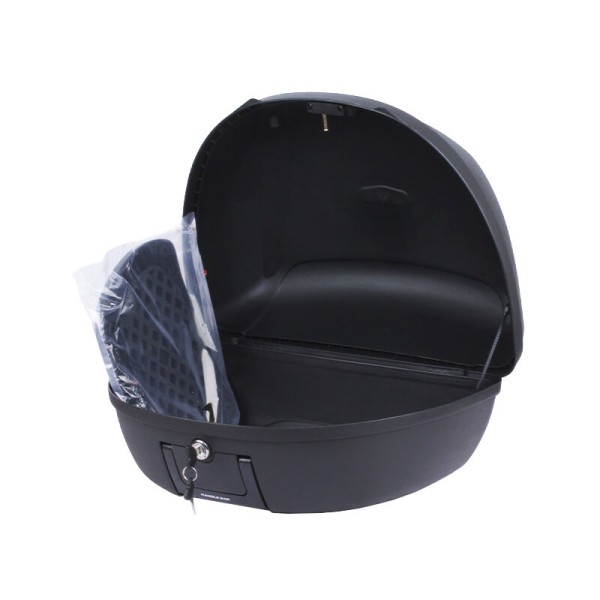 Кофр (багажник) для мотоцикла задний TT AGRO MOTO YM-0888 (V-51L) 59.5×44×31.5 черный
