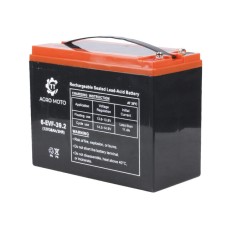 Аккумулятор свинцово-кислотный TT AGRO MOTO 12V 38AH 223*105*174 мм