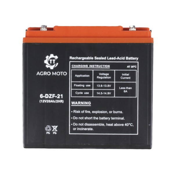 Акумулятор свинцево-кислотний OUTDO 12V 20AH