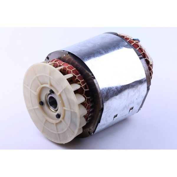 Статор с ротором в сборе 5 KW, однофазный, медь - GN 5-6 KW
