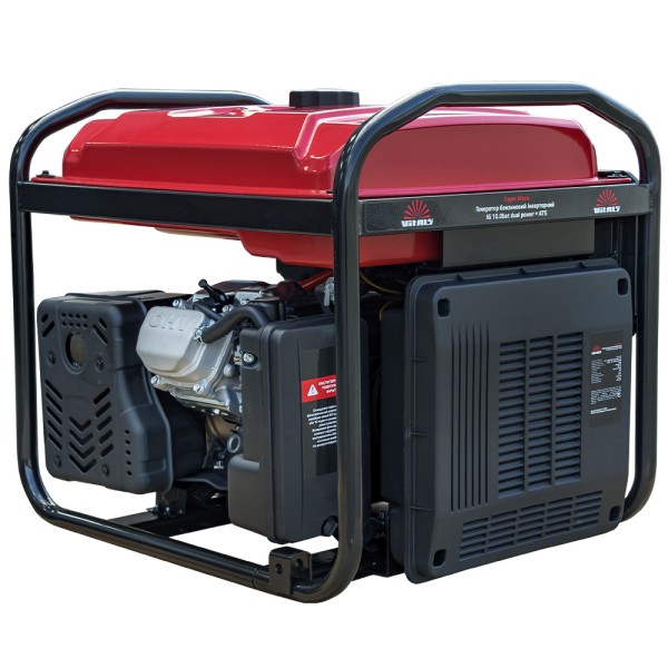 Генератор бензиновий інверторний Vitals IG 10.0bat dual power + ATS