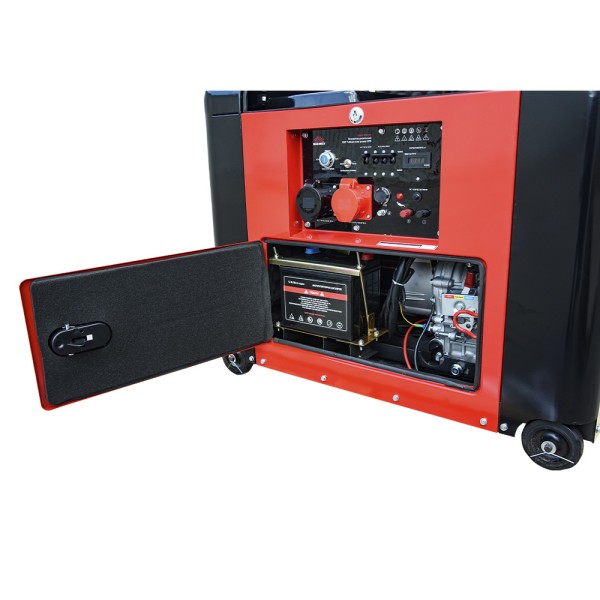 Генератор дизельний Vitals Master EST 7.0dsat dual power + ATS