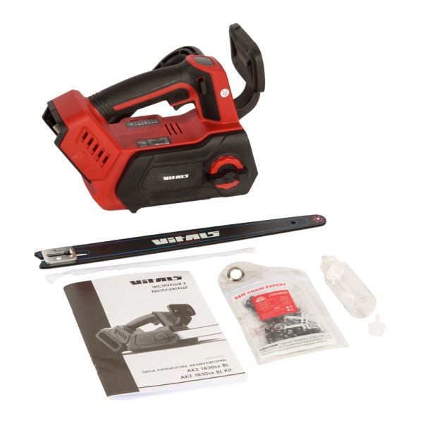 Пила ланцюгова акумуляторна Vitals AKZ 1830sx BL