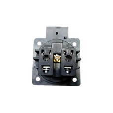 Розетка с крышкой YBX 16А-250V-IP44, цвет черный на генератор GN-2-3,5KW