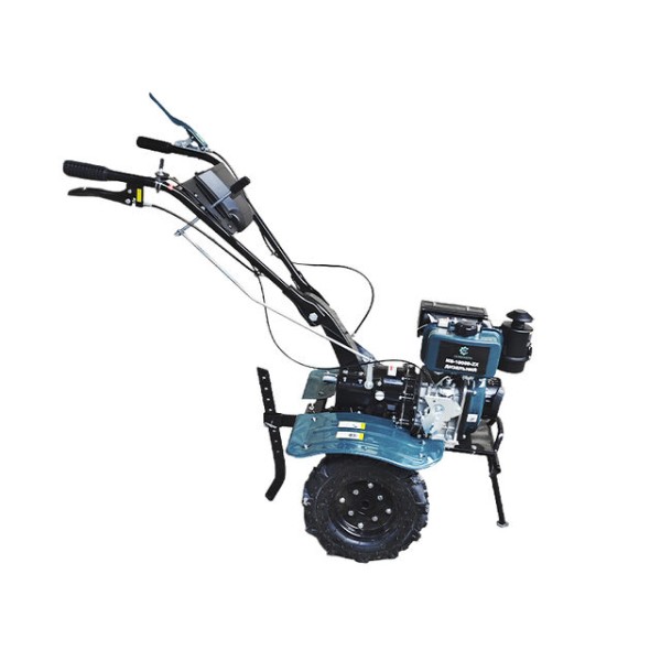 Мотоблок бензиновый MB-ZX100 (редуктор), колесо 3,5*6 двигатель 170F (7 л.с.) (с верхним фильтром) GREEN