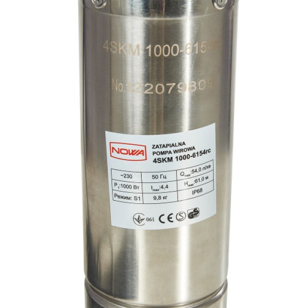 Насос заглибний свердловинний вихровий NOWA 4SKM 1000-6154rсw