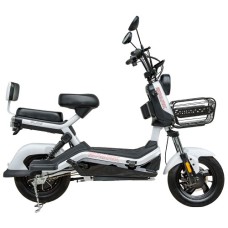 Велосипед с электромотором Spark Glide 14 белый