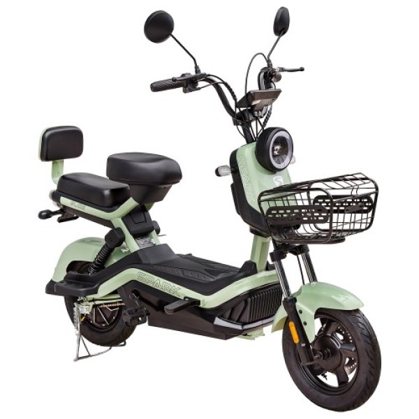 Велосипед з електромотором SPARK Glide 14 зелений