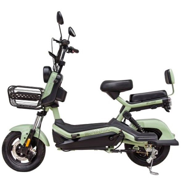 Велосипед з електромотором SPARK Glide 14 зелений