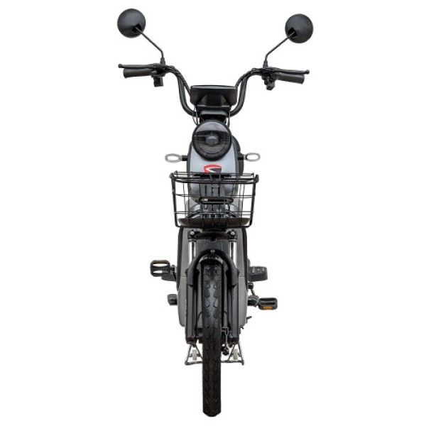 Велосипед с электромотором SPARK Rider 14 серый