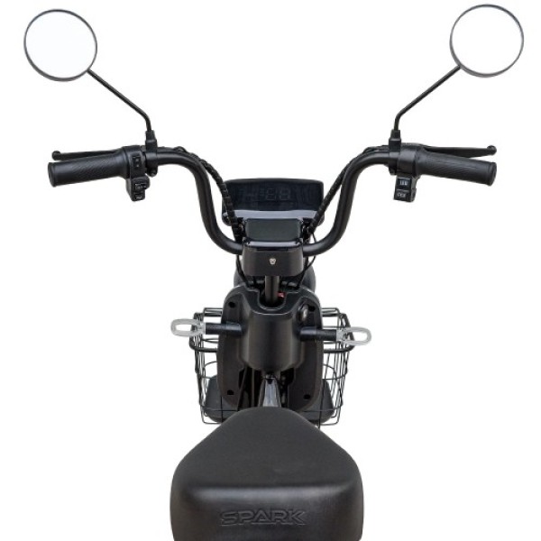 Велосипед с электромотором SPARK Rider 14 серый
