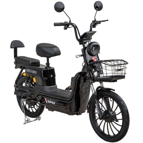 Велосипед с электромотором SPARK Rider 14 черный