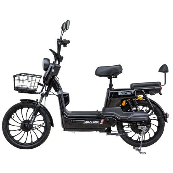 Велосипед с электромотором SPARK Rider 14 черный