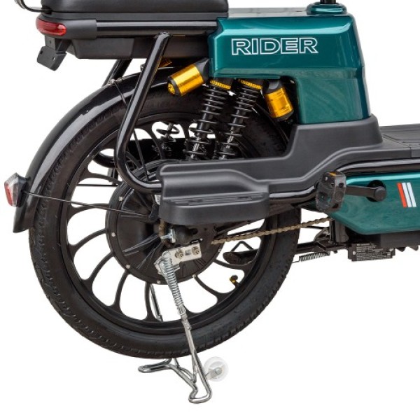 Велосипед с электромотором Spark Rider 14 зеленый