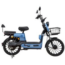 Велосипед с электромотором SPARK Rider 14 синий