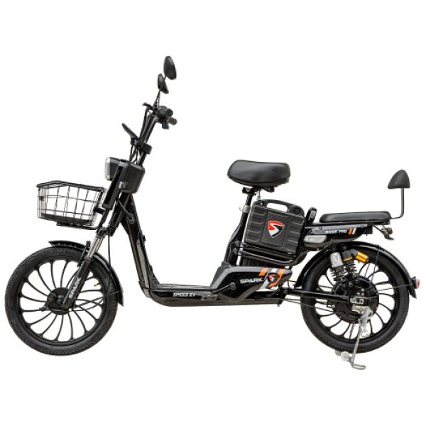 Велосипед с электромотором Spark Rider Pro 14 черный
