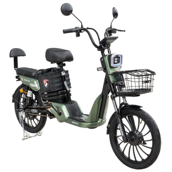 Велосипед с электромотором Spark Rider Pro 14 зеленый
