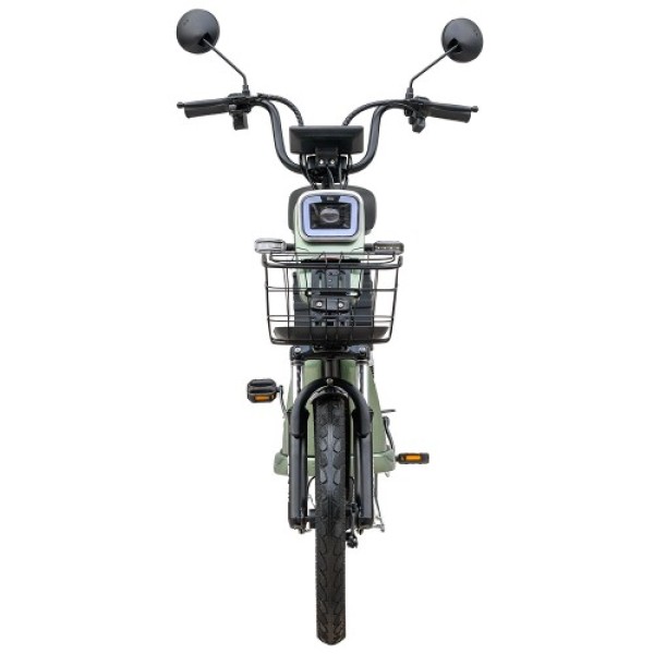 Велосипед с электромотором Spark Rider Pro 14 зеленый