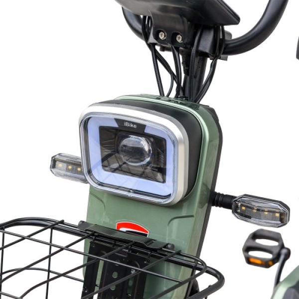 Велосипед с электромотором Spark Rider Pro 14 зеленый