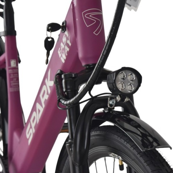 Велосипед з електромотором SPARK E-CITY EASY WAY 18