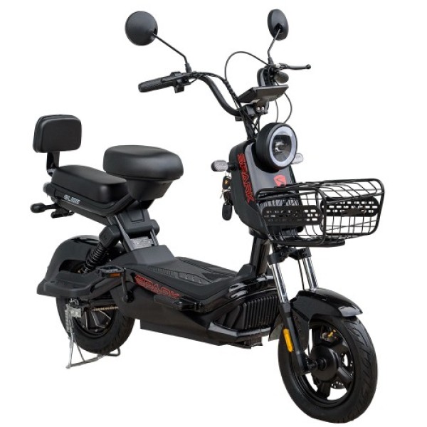 Велосипед с электромотором SPARK Glide 14 черный