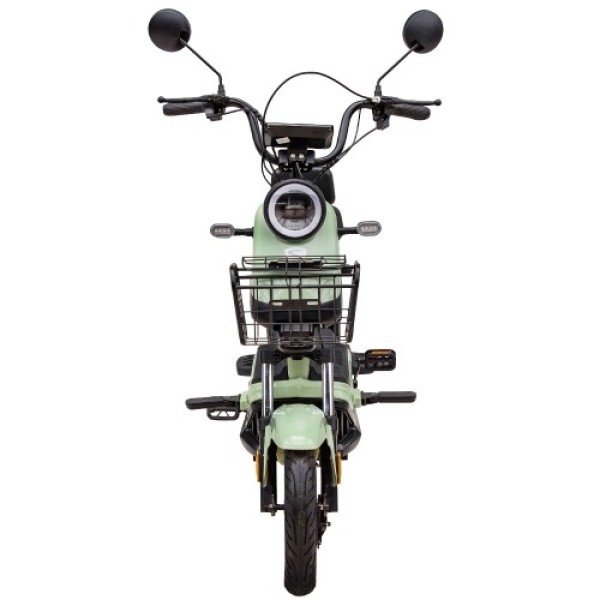 Велосипед с электромотором SPARK Glide 14 зелёный