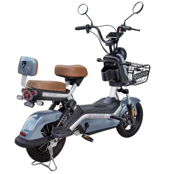 Велосипед с электромотором SPARK Glide 14 зелёная шалфея