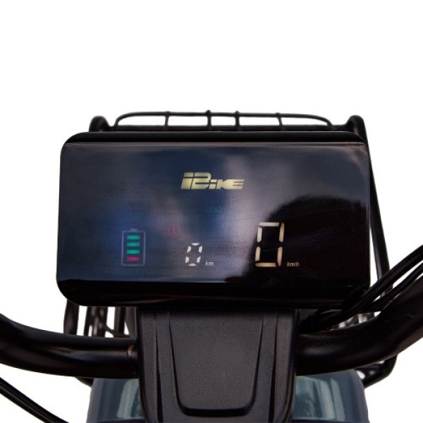 Велосипед с электромотором SPARK Glide 14 зелёная шалфея