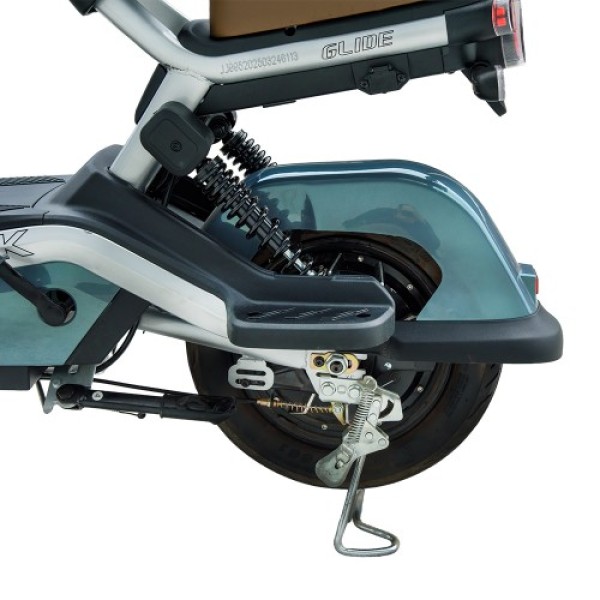 Велосипед с электромотором SPARK Glide 14 зелёная шалфея